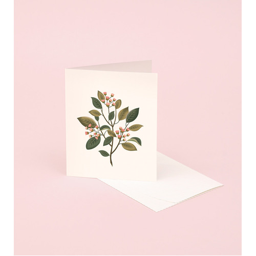 Botanical Scented Card - Sandalwood
