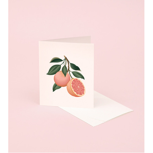 Botanical Scented Card - Grapefruit