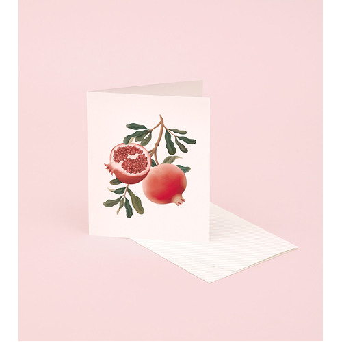 Botanical Scented Card - Pomegranate