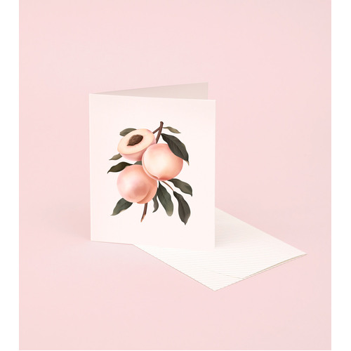 Botanical Scented Card - Peach
