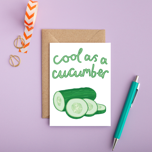 Cool as a cucumber