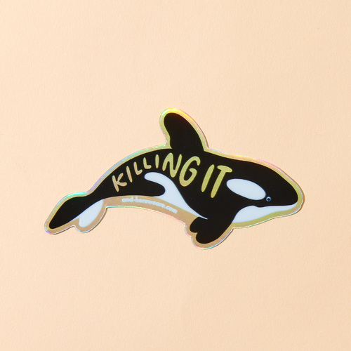 Killing It Sticker