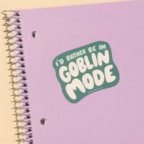 Goblin Mode - Vinyl Sticker