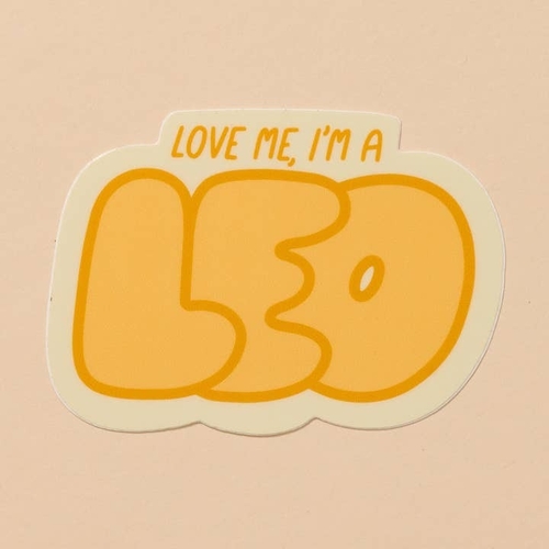 Leo Vinyl Sticker