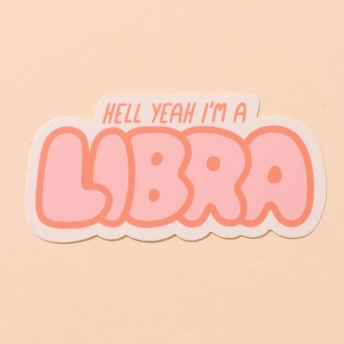 Libra Vinyl Sticker