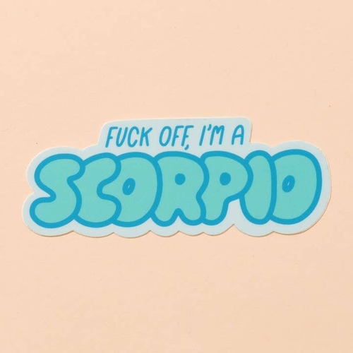 Scorpio Vinyl Sticker