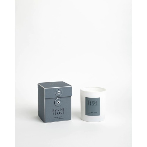 Saint Jude Candle Navy 300g - Tobacco & Patchouli