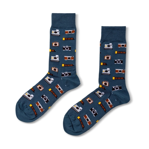 Men's Socks - Vintage Cameras