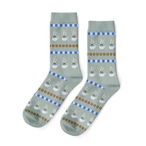 Women's Socks - Coffee