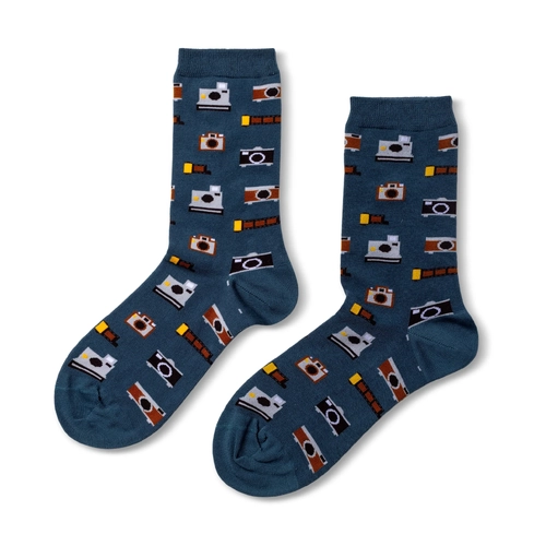 Women's Socks - Vintage Cameras