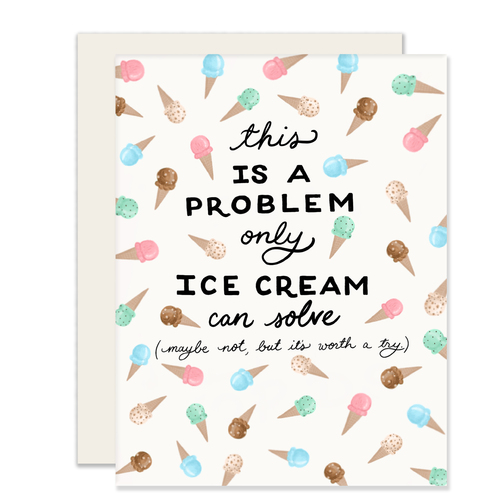 Ice Cream Problem.