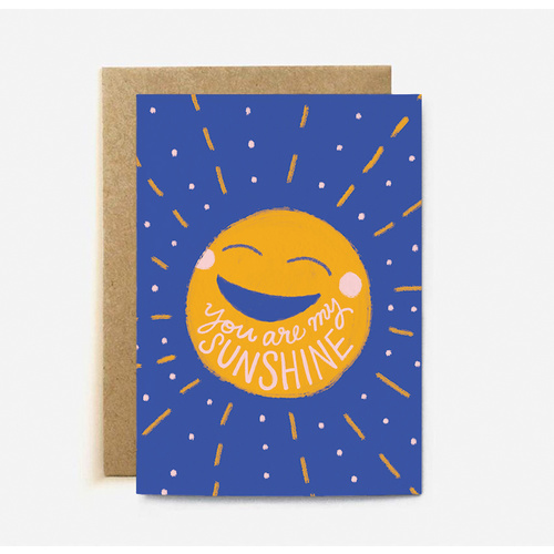 You Are My Sunshine (large card)