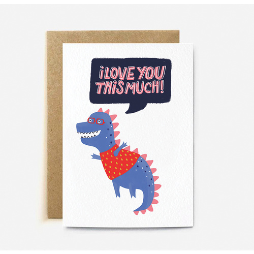 I Love You This Much (large card)