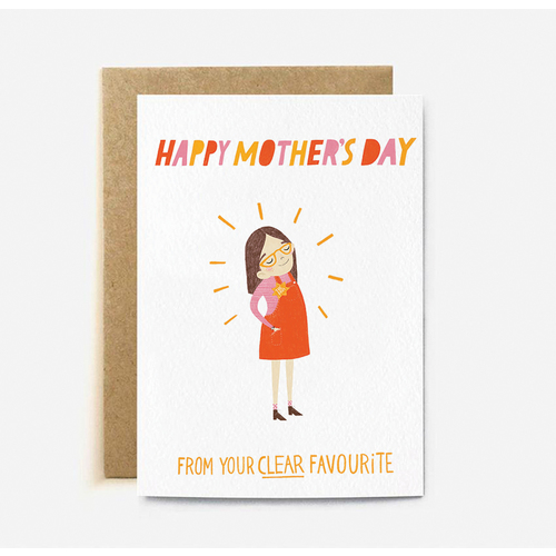 Happy Mother's Day From Your Favourite (large card)