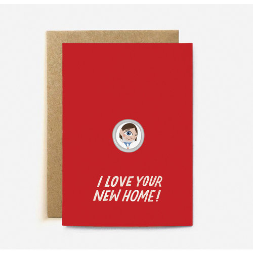 I Love Your New Home (large card)