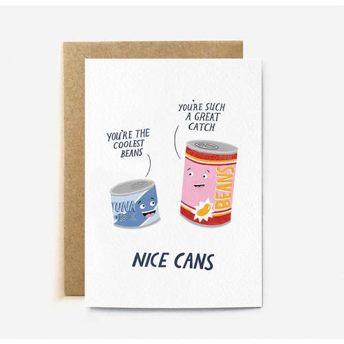 Nice Cans (large card)