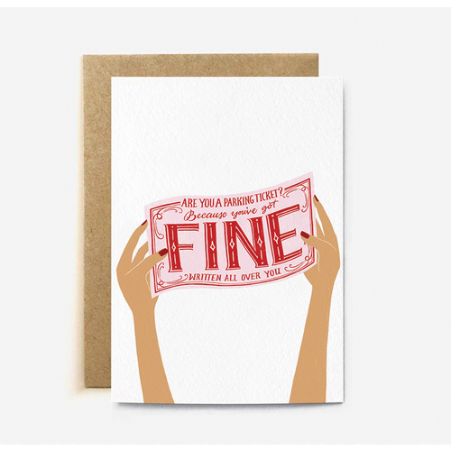 Are You a Parking Ticket?  (large card)