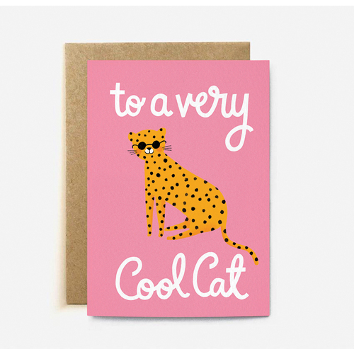 To a Very Cool Cat (large card)