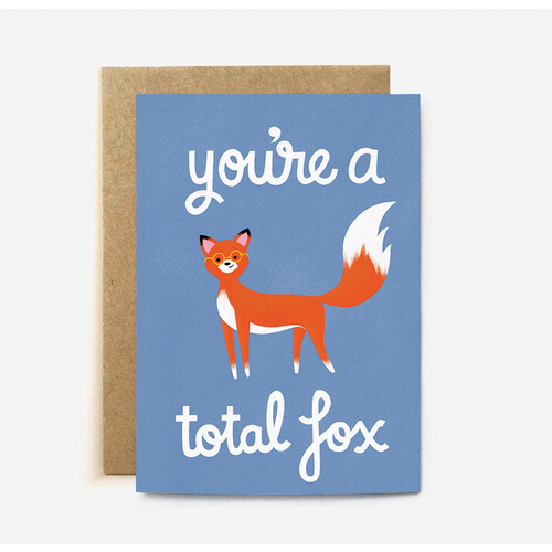 You're a Total Fox (large card)