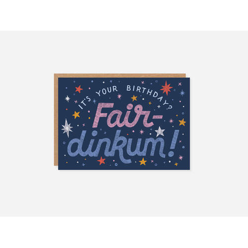 Fair Dinkum Birthday