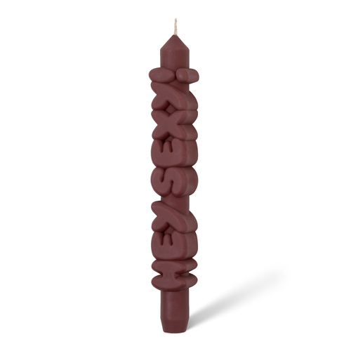 Hey Sexy! 3D Taper Candle Mocha