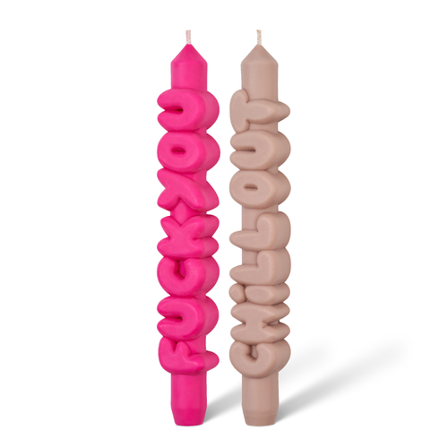 F*ck You, Chill Out 3D Taper Candle Set
