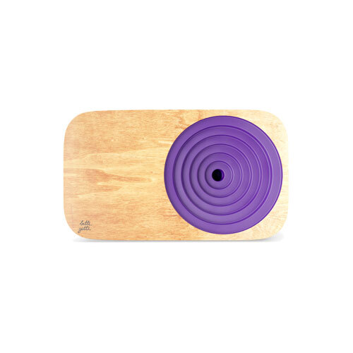 The Wooden Sound System Coaster Purple