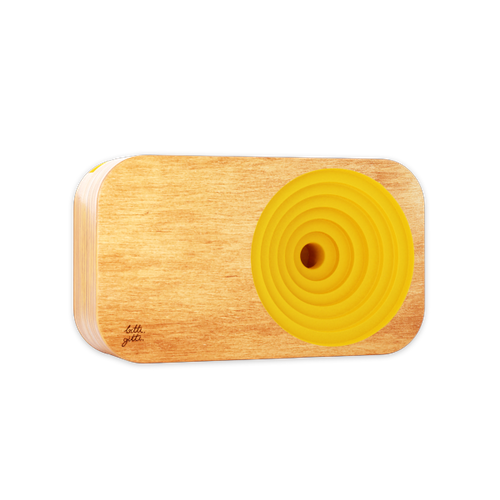 The Wooden Sound System Yolk Yellow