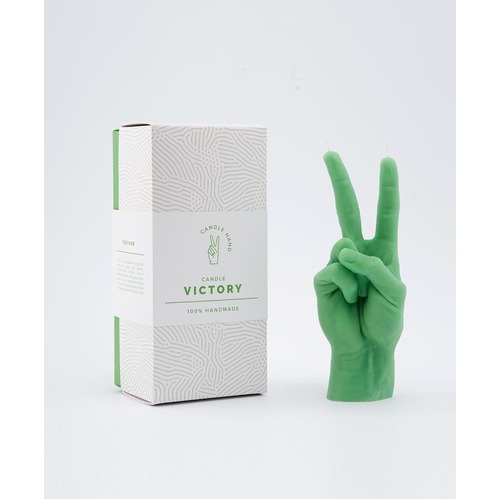 Victory Candle Hand - Green