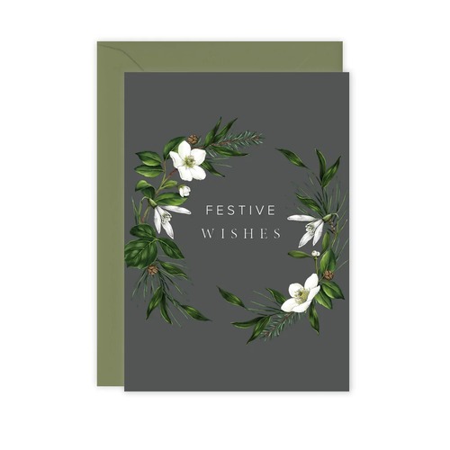 Festive Foliage - Festive Wishes