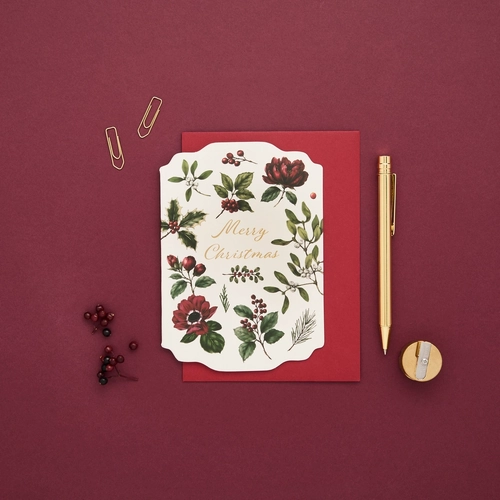 Midnight Garden - Merry Christmas Ivory